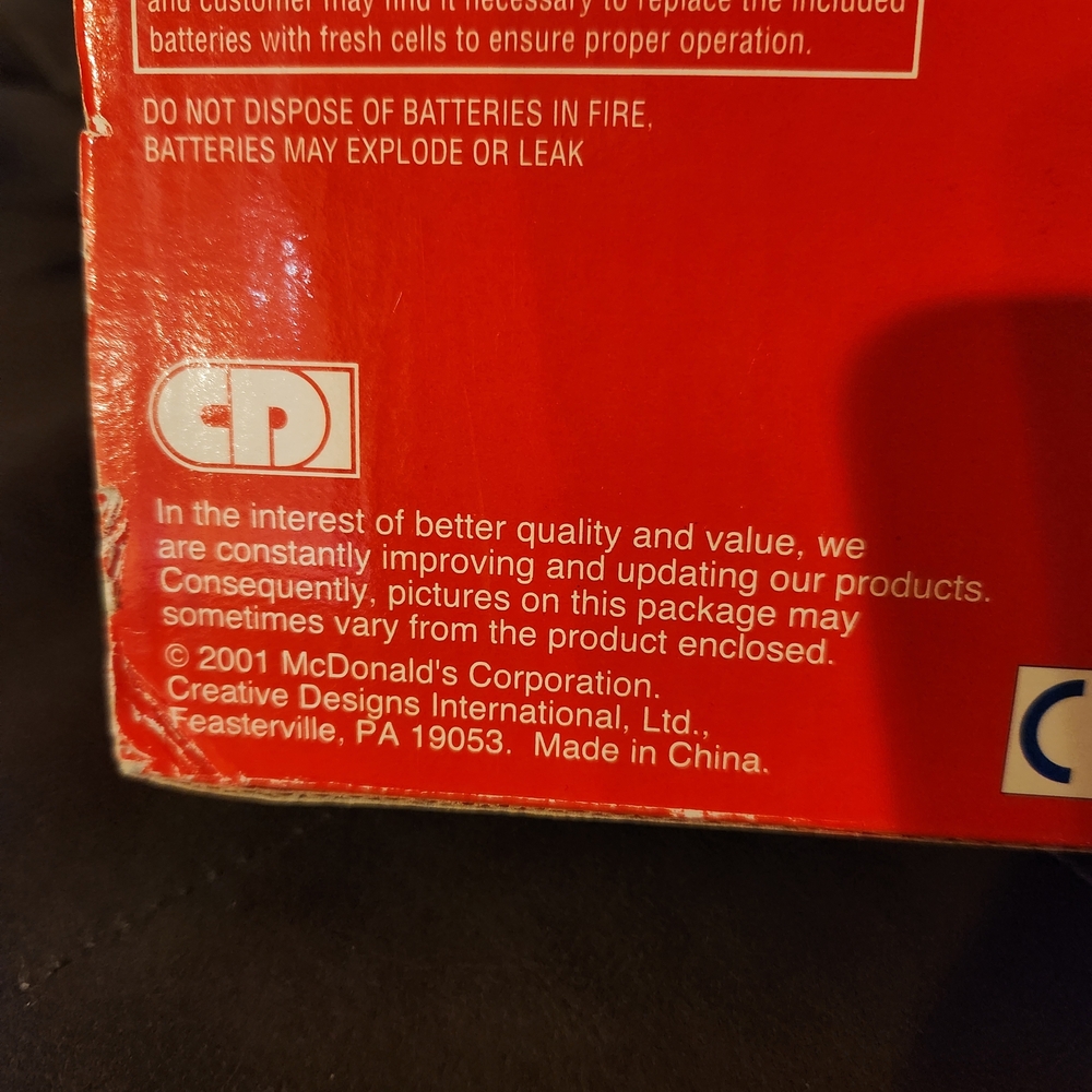 New Rare 2001 McDonald's 50 Piece Play Mealtime Set - Picture 10 of 12